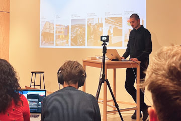 Conférence à l'événement Webmardi.