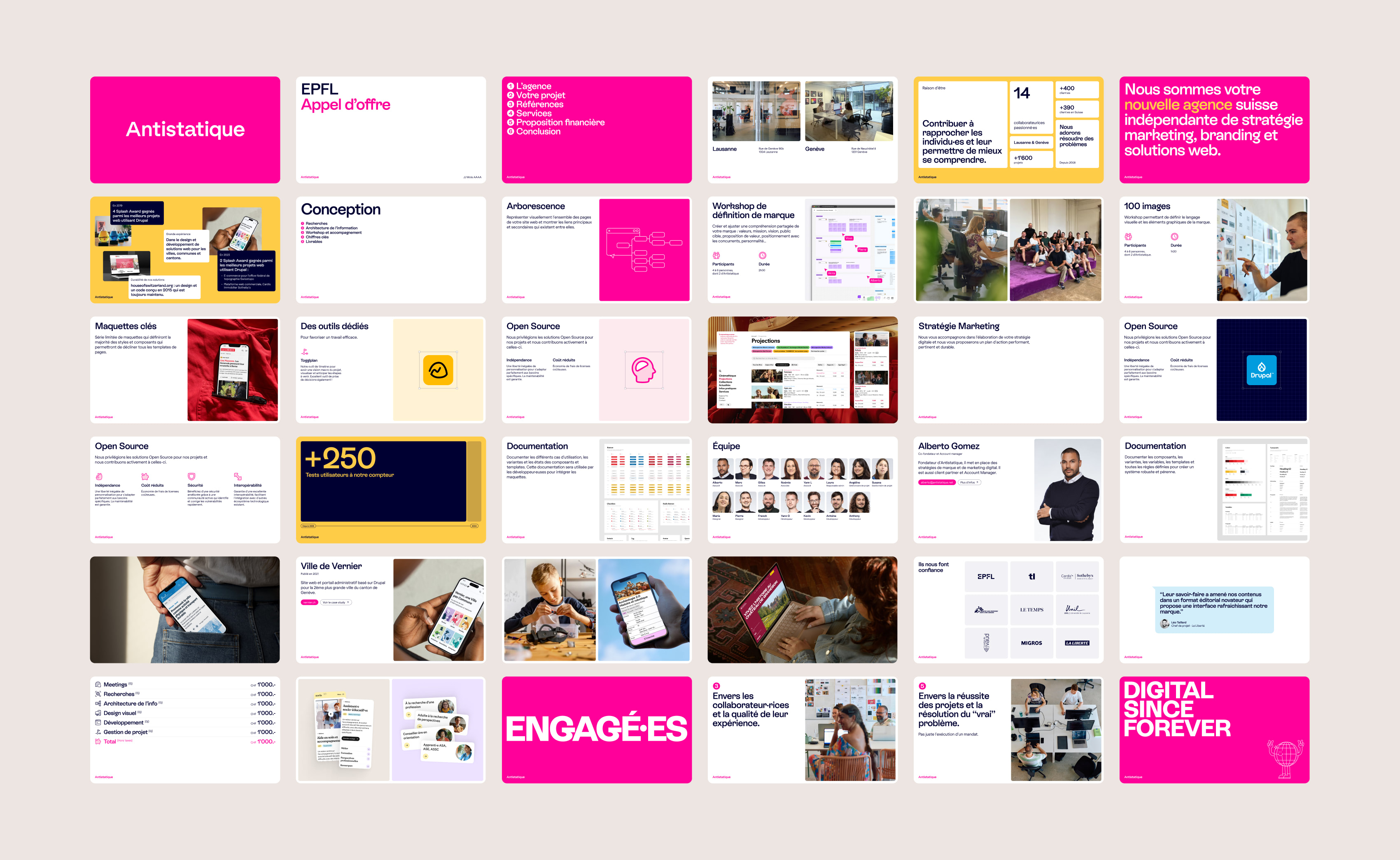 Slides pour Antistatique.