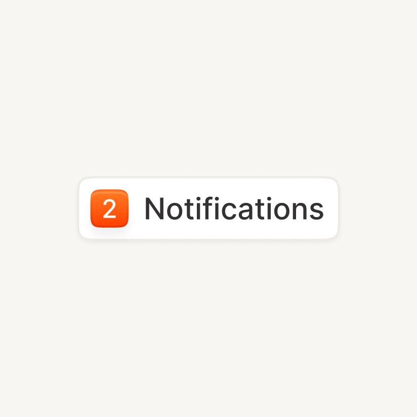 Composant de notifications.